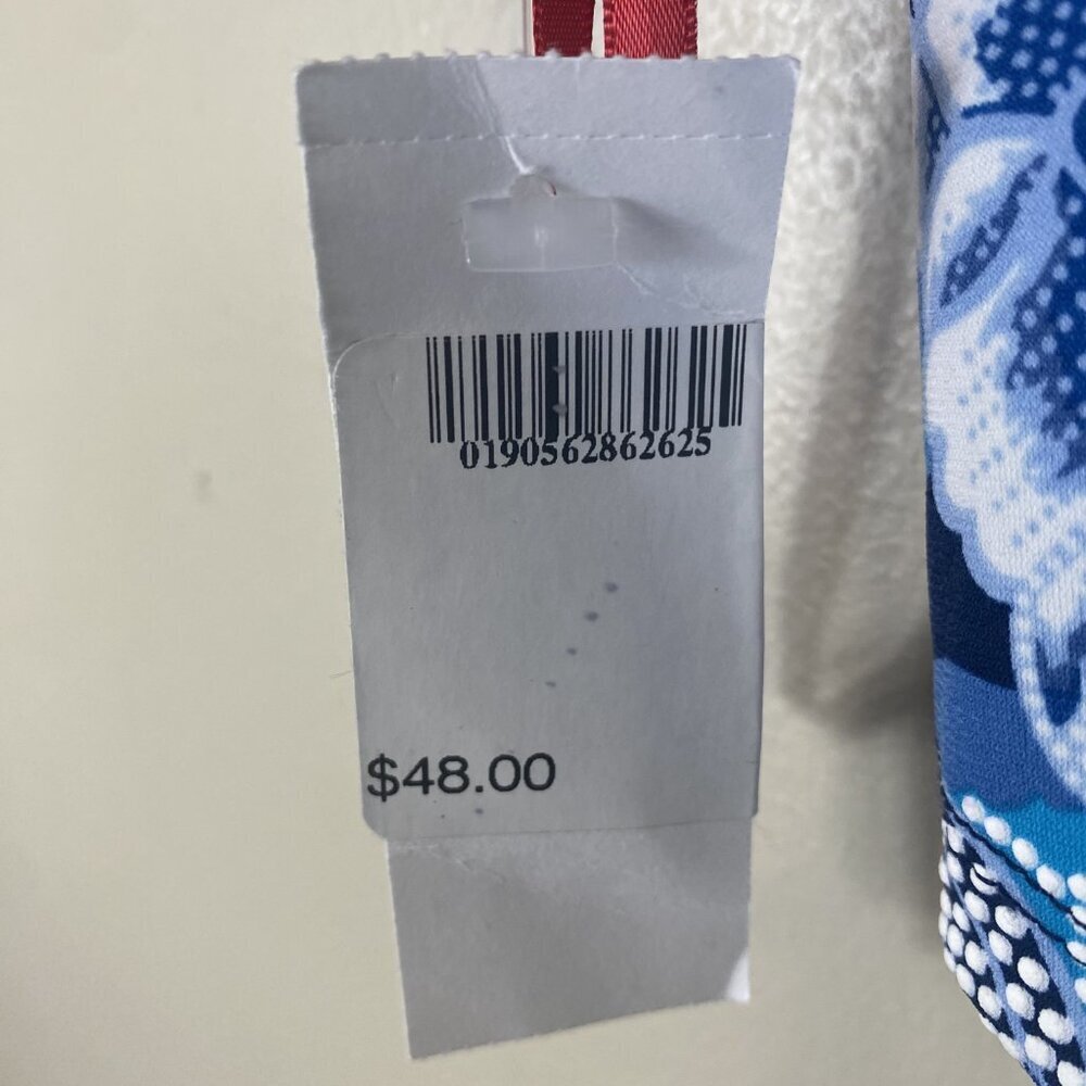 Ruby Rd. Blue Floral Print Tunic Top - Picture 5 of 5